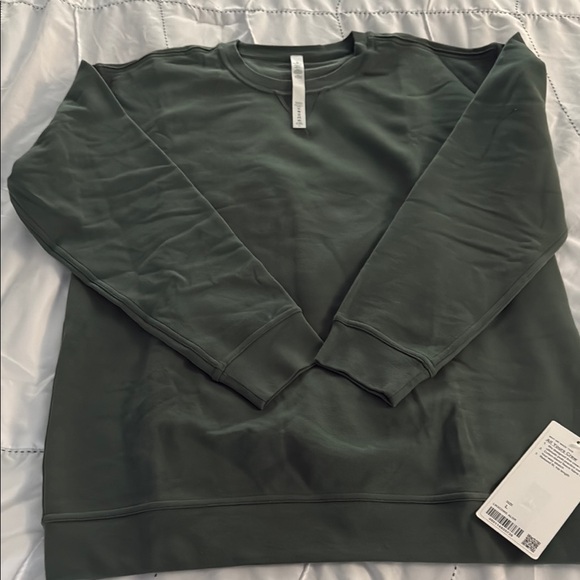 lululemon athletica Sweaters - Dark Green Crewneck Sweatshirt